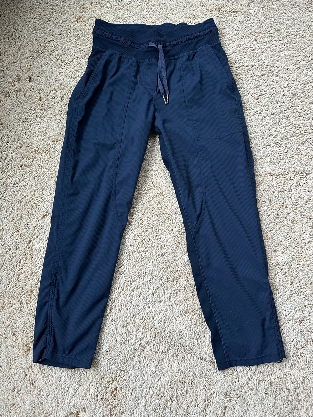 lululemon athletica Navy Drawstring Jogger Pants